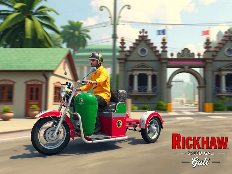 Rickshaw Speed Gali gameplay screenshot